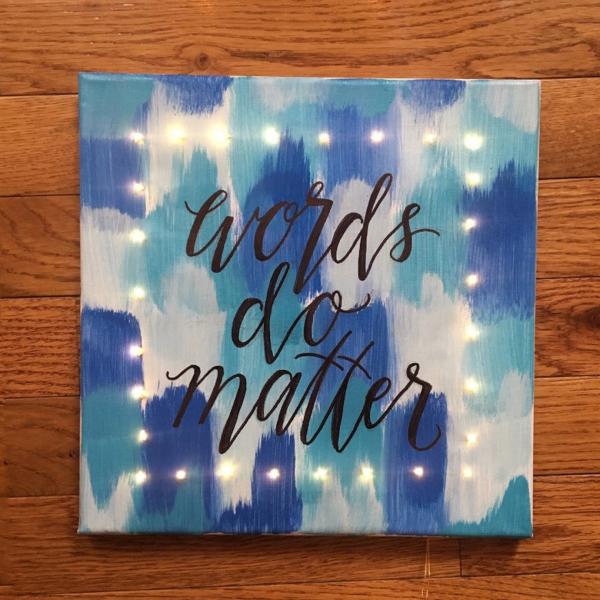 Image for event: Teen Tuesday: DIY Wall Art 