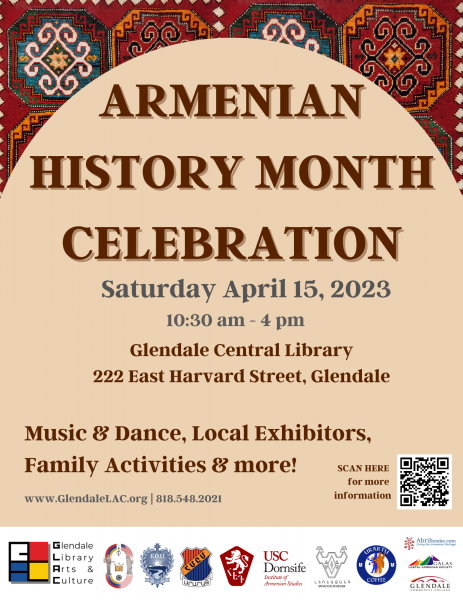 Image for event: Armenian History Month Celebration 