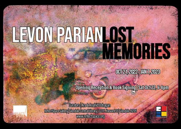 Image for event: Levon Parian: Lost Memories