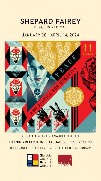 Image for event: Shepard Fairey: Peace is Radical