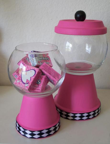 Image for event: DIY Clay Pot Candy Dispenser